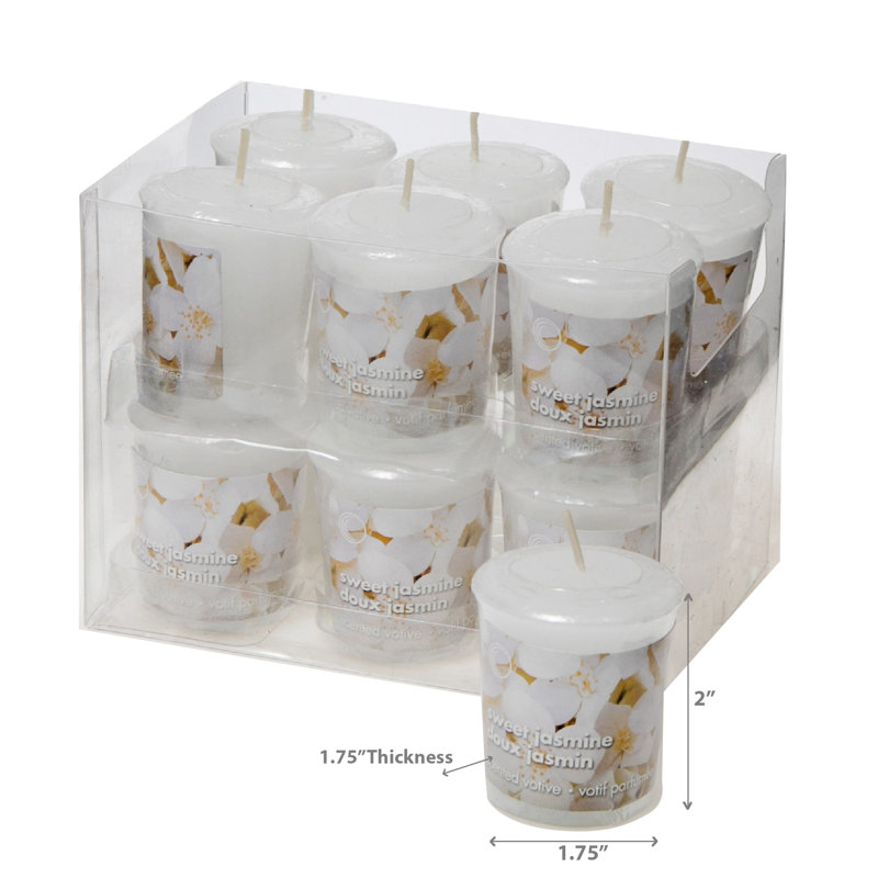 Ensemble de bougies votives 12 pièces