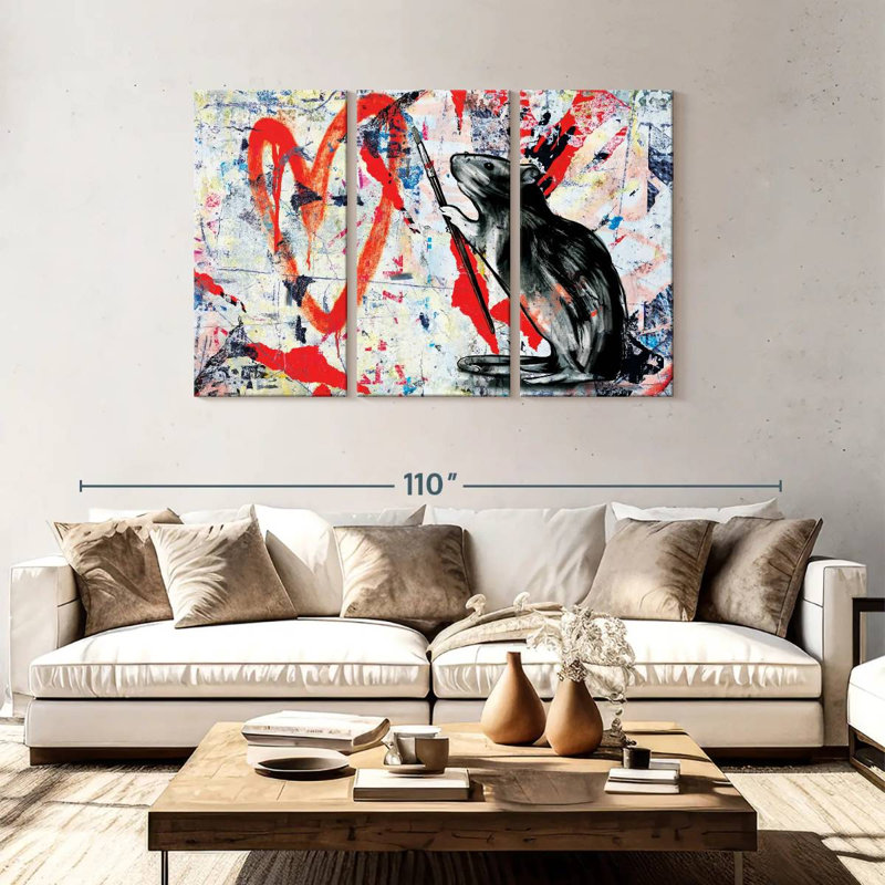 Brampt Avant Garde Pet Renaissance, 48" H x 74" W