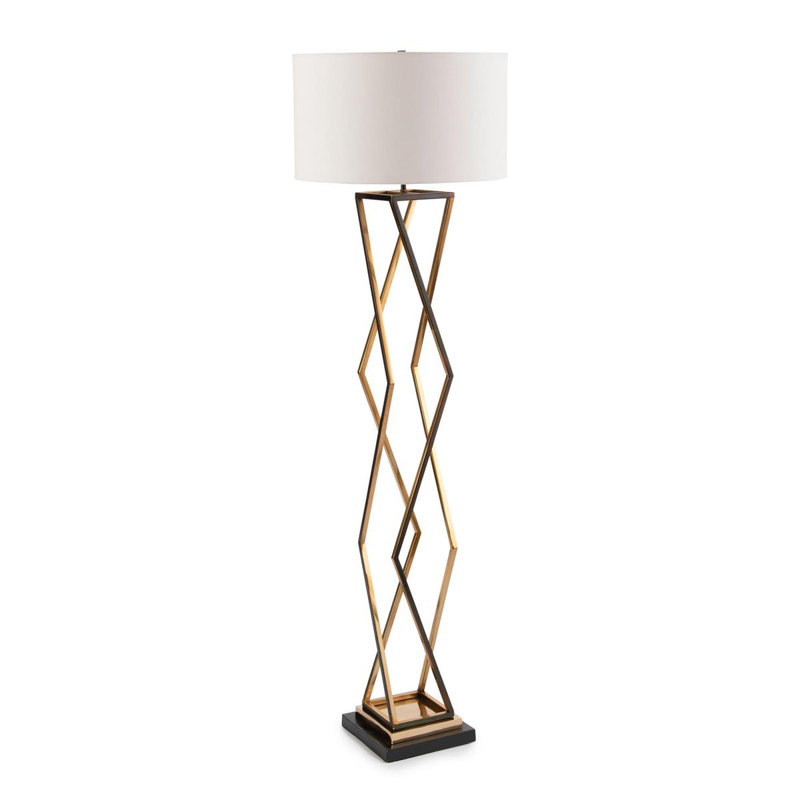 Lampe sur pied en boîte