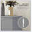41 Inch Freestanding Kitchen Pantry Storage Cabinet With 12 Door Shelves, Double Doors, 5-Tier Shelving, And Adjustable Shelves, Paper Gray-2068287852