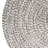 Ociuso Braided Black and White Farmhouse  Area Rug-1843749041