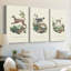 «French Dogs I» - Toile tendue avec châssis sur mesure - 3 pièces-492090015