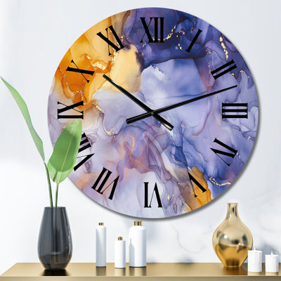 Horloge murale surdimensionnée