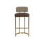 Tabouret Larissa - cognac Napa / orge Rhea clair-1876444068-1859185277