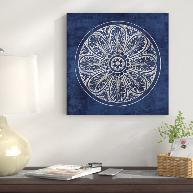 « rosette viii », reproduction, H 26 po x l 26 po x p 1,5 po, Toile