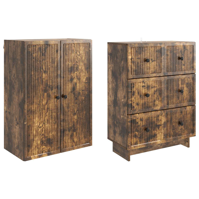 Storage Cabinet, Smoked Oak