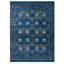Tapis d'intérieur / extérieur bleu Ketilfrith