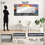 Coastal Rainbow Over The Rocky Shoreline - Décoration murale miroir de paysages - imprimé sur métal-2121022936