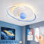 Flush Mount Lighting LED Modern Design Astronaut Ceiling Light Dimmable With Remote Control-122037178-122037181