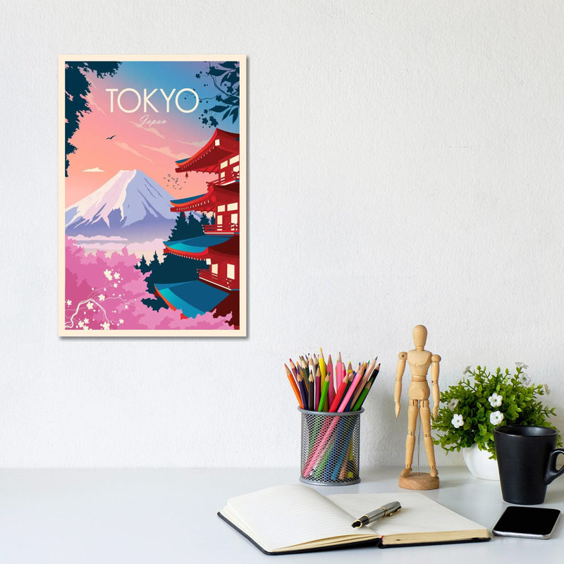 Tokyo by Studio Inception - Gallery-Wrapped Canvas Giclée on Canvas, Canvas, 20.32 cm H x 30.48 cm W