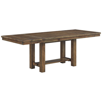 Hannalise Solid Wood Base Dining Table