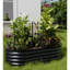 Brelon Galvanized Planter: Weatherproof, Child-Safe & Easy Drain-108831572-108831569