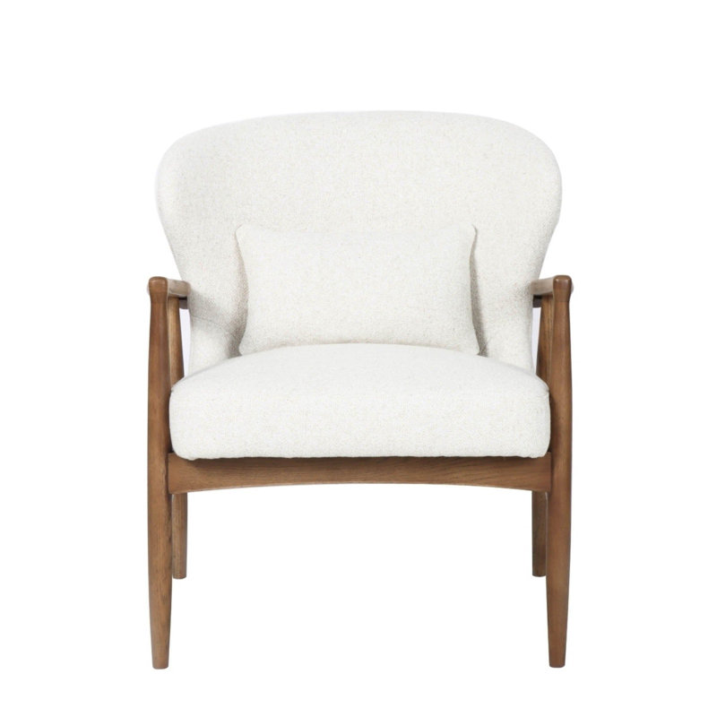 Fauteuil club Hunt, neige, Neige