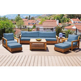 Chatsworth 7 Piece Deluxe Seating Group With 36" Chat Table