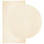 Rug "HUARTE" Short Pile Soft and Washable Cream-860293709