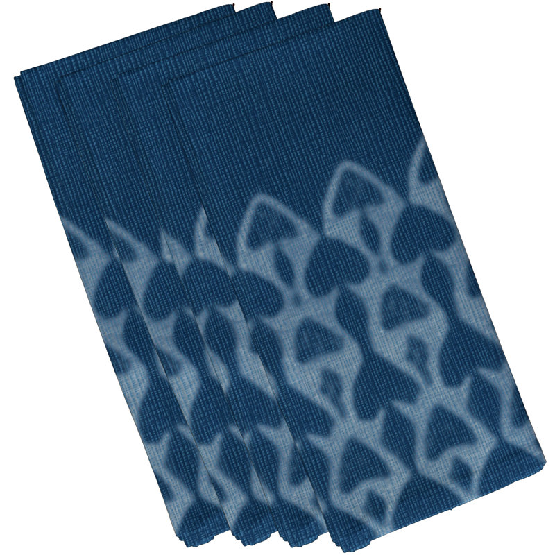 Ensemble de serviettes 4 pièces Sequence, bleu