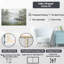 Toile encadrée «Silent Waters Misty Lakeside Dock»