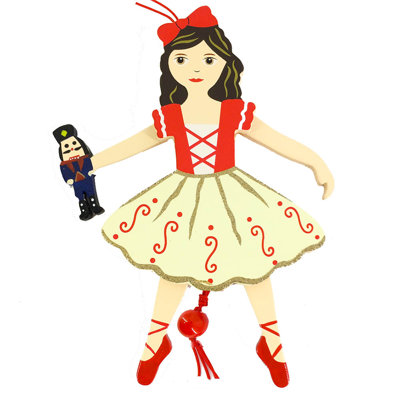 Figurine ornement suspendu Clara