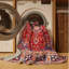Tapis oriental tissé à la machine Pitkin-1572785796