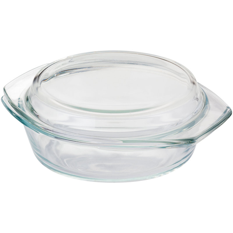 Judge, Kitchen - Glass Round Casserole Dish, 1 L
