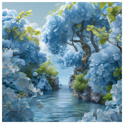 Housses de couette bleues