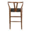 Tabouret de bar et de comptoir en bois massif Etta-1056858786-1056858788
