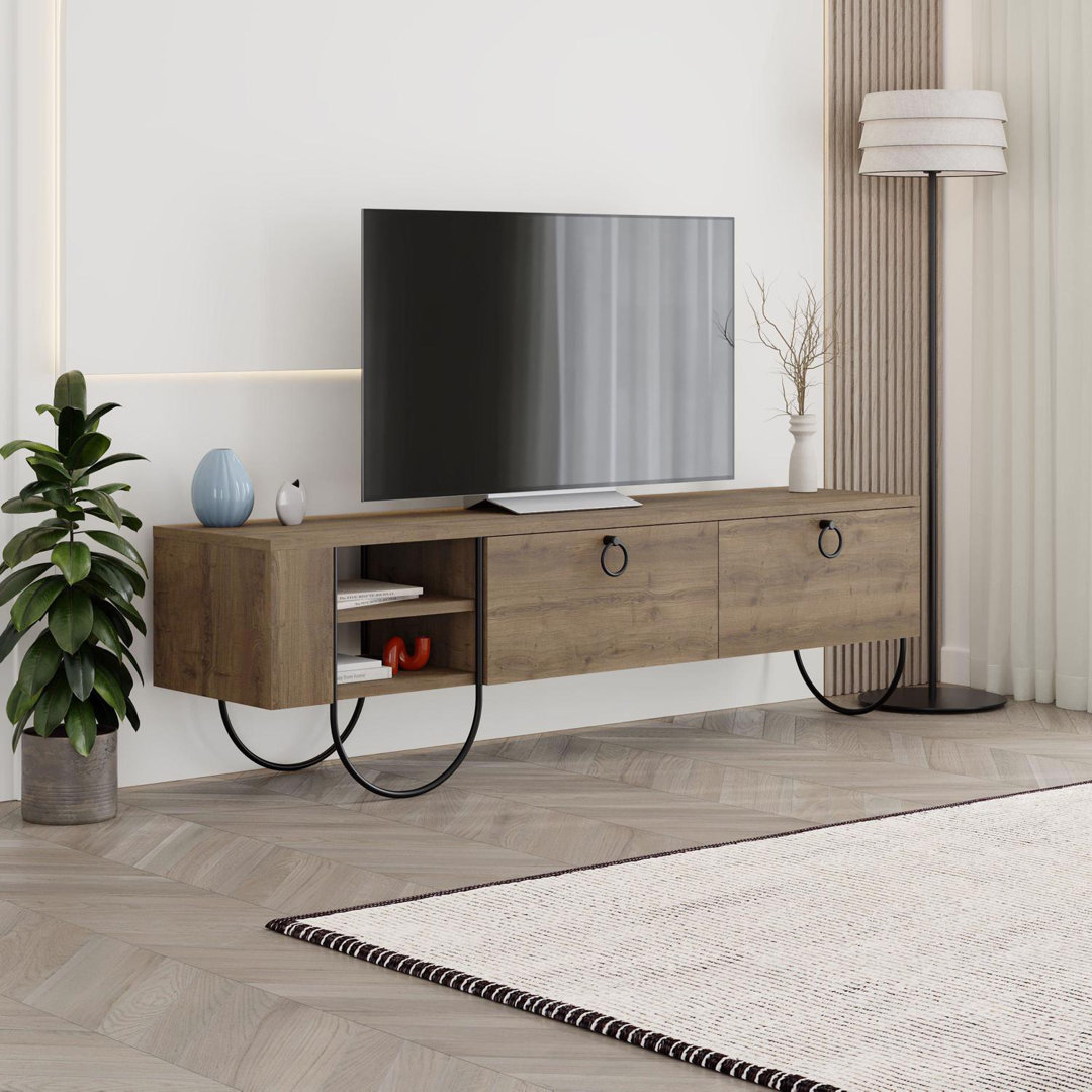 Norfolk Modern TV Unit Multimedia Centre with Storage