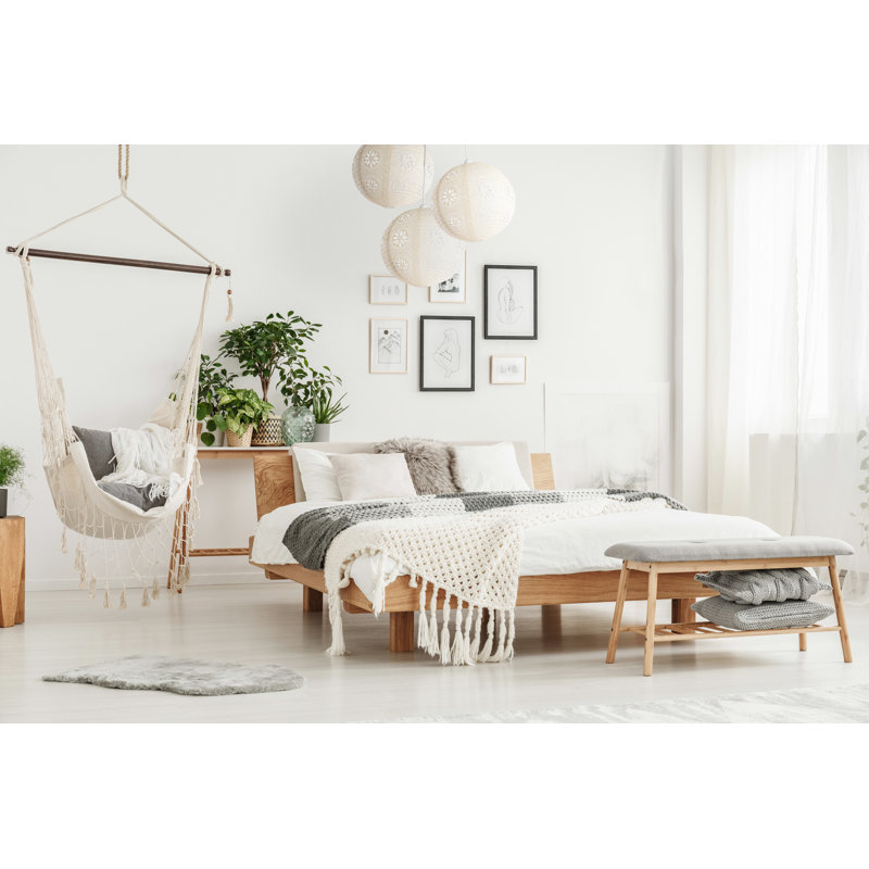 18'' Beige Tyvek Globe Indoor/Outdoor LED Pendant Lamp