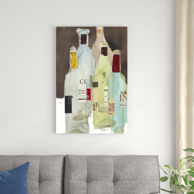 Vins et spiritueux III, H 36 po x l 24 po x P 1,25 po