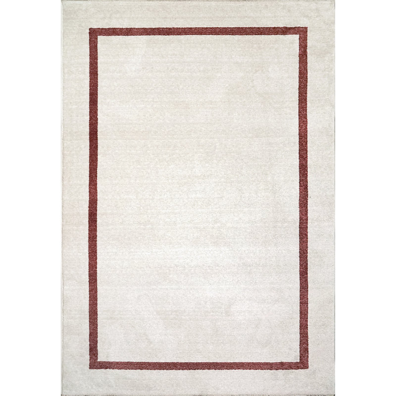 Hera 9x11,5 3301-103 ivoire / brique, Rectangle 9 pi x 11 pi 5 po