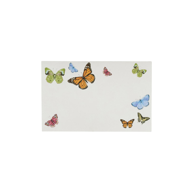 Meadow Walk Butterfly Place Card - Multi