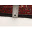Hand-Knotted Kula Dark Red Wool Rug 3'7" X 6'6"