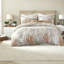 Ensembles de literie de qualité supérieure en coton de qualité supérieure, style botanique en satin de coton pour la maison