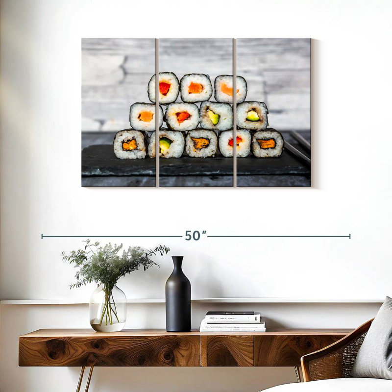 Tranches de sushi, H 24 po x l 38 po
