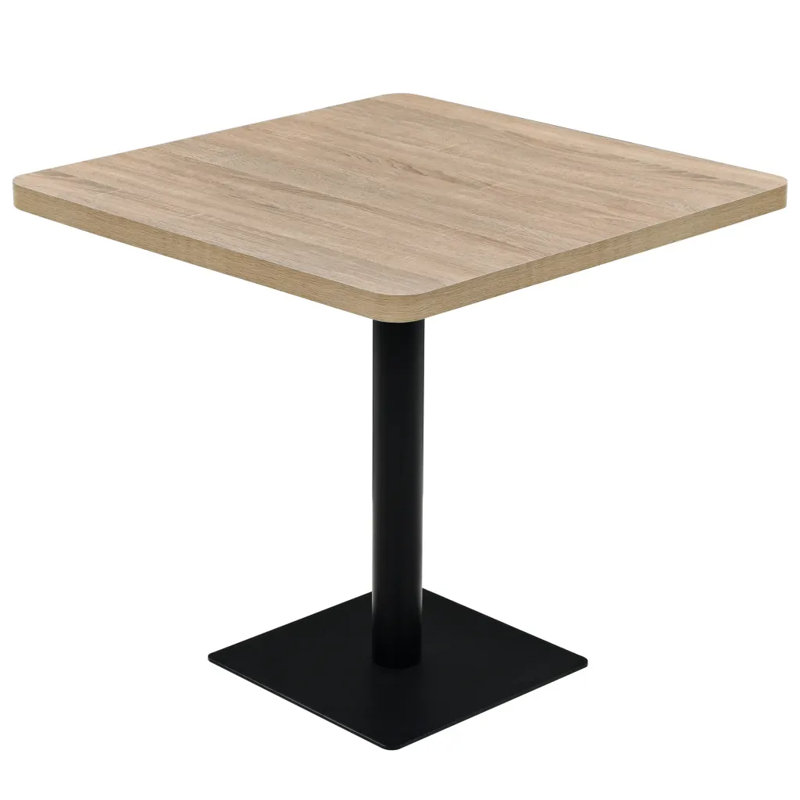 Stalvey Metal Base Dining Table, Beige