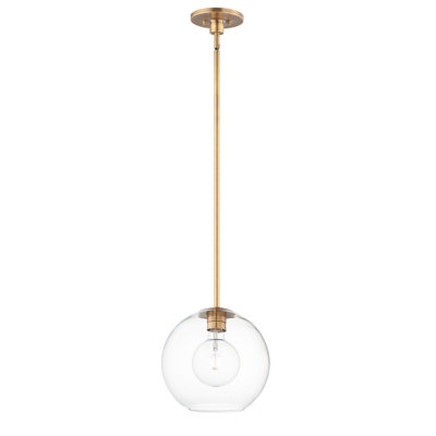 Luminaire suspendu sphère 1 lumière John