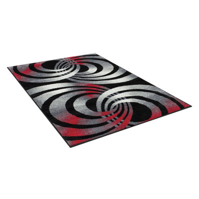 Tapis noir Zora