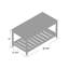 Table basse en bois Arlen