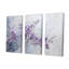 «Violet Minimalisme Violets - Violets», ensemble d'art sur toile-107766697-107766694