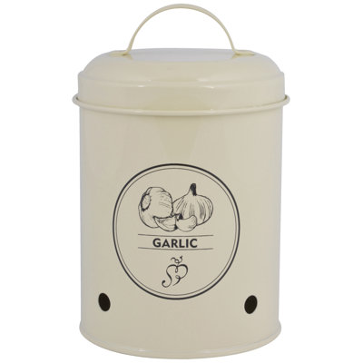 Garlic Storage Tin