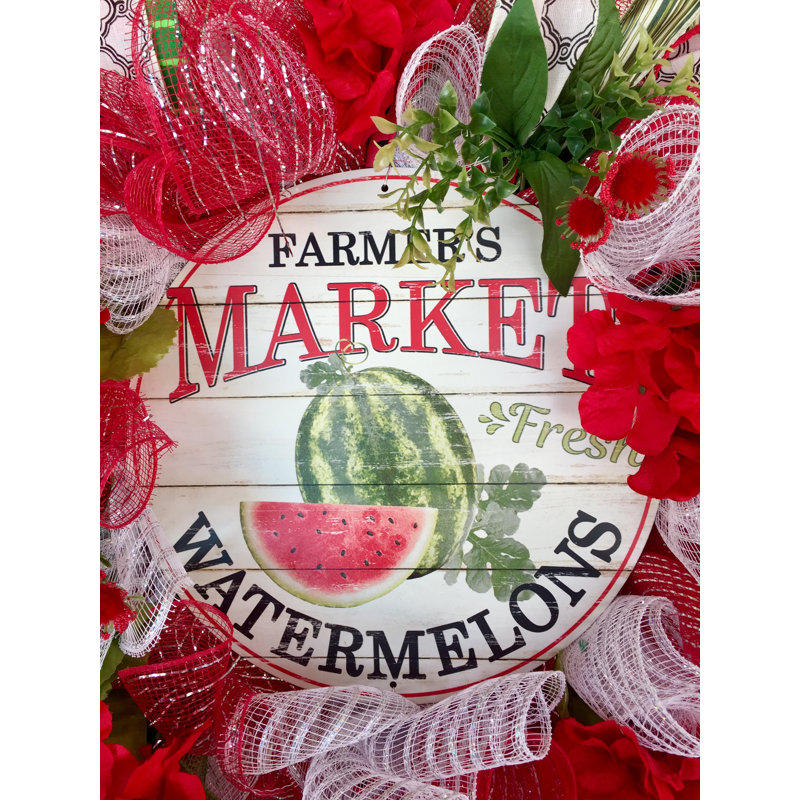 Aylynn Handcrafted Faux Hydrangea 20'' Wreath