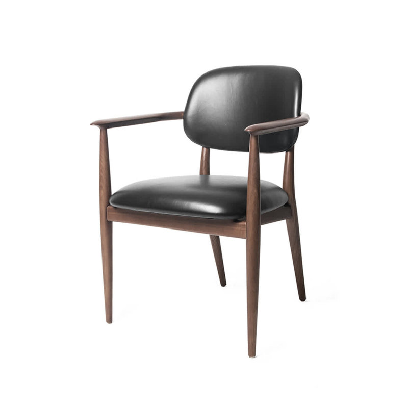 Slow Leather Arm Chair