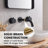 Modern Wall Mounted 2-handle Bathroom Sink Faucet in Matte Black, Solid Brass With Drain Assembly-51721082-123300106-94078774
