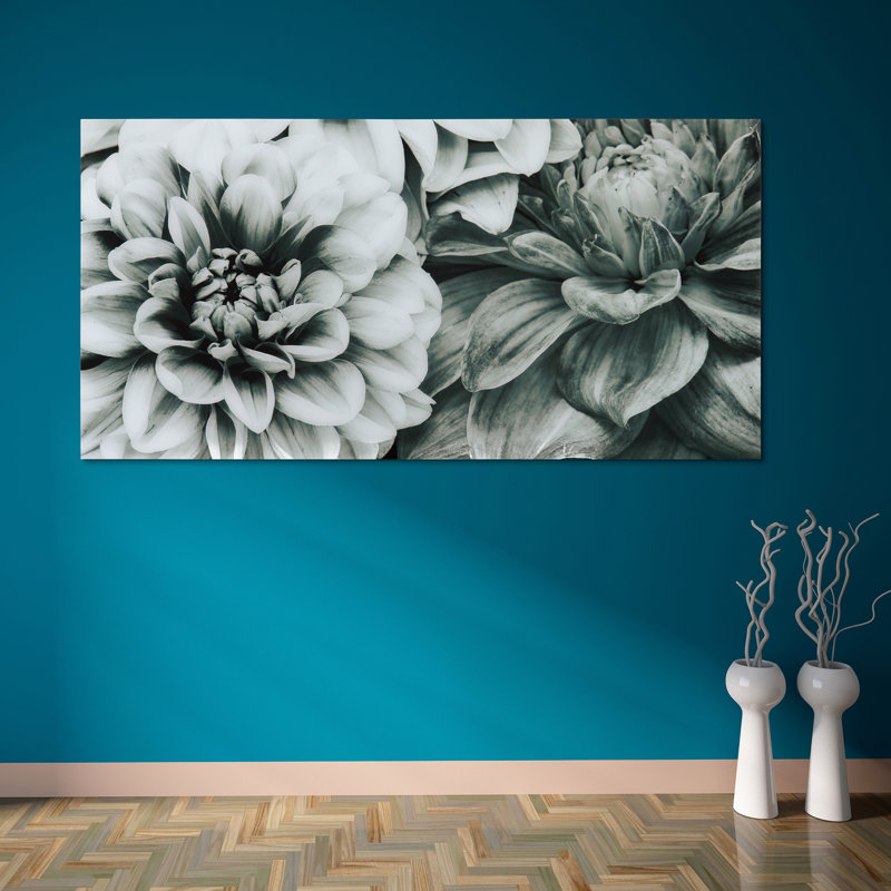 « fleurs », impression sur verre
