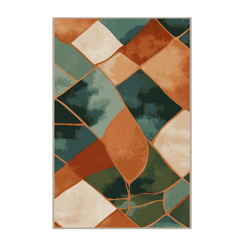 Olive Overture Rug, Rectangle 5' x 8'
