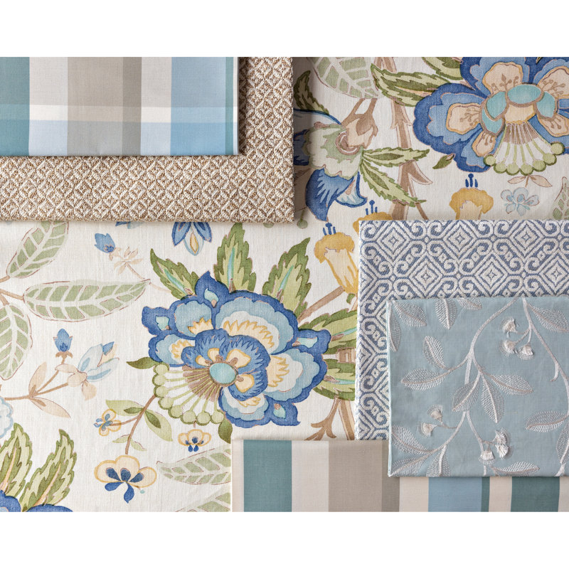 Fisher Plaid, Sky/Stone