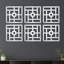 Bedroom Mirror Wall Art Décor, Geometric Wall Hanging Decoration for Living Room Furniture