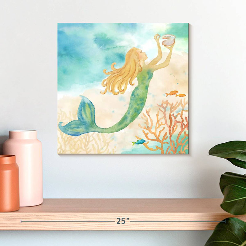 Ashelle Sea Splash Mermaid I, H 16 po x l 16 po