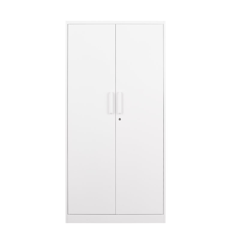 Branae Steel Armoire, White