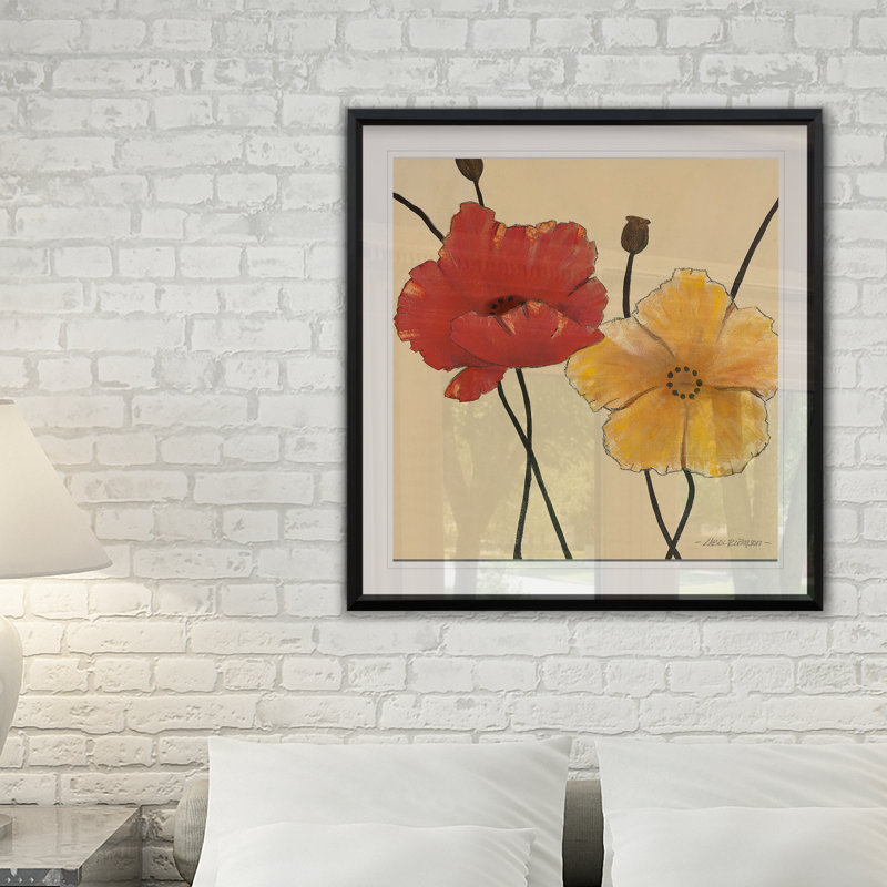 Awaited Blooms I - reproduction de cadre photo, H 22,5 po x l 22,5 po x P 1,5 po